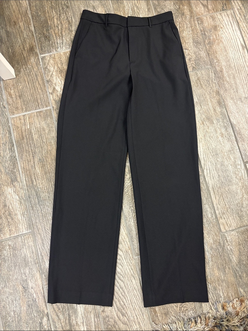 Banana Republic Sculpted Stretch Trouser Pants Women’s 2 Black Straight Career